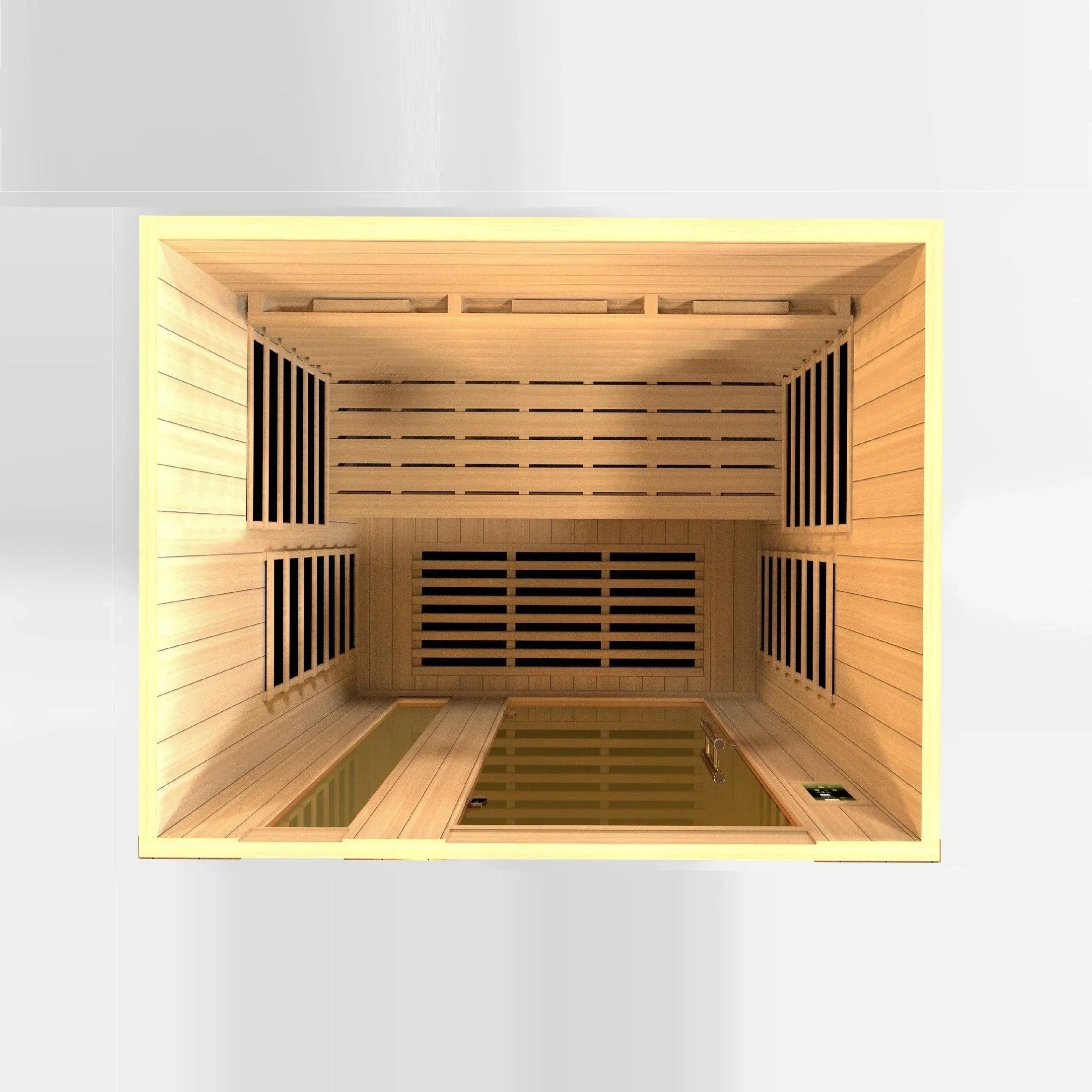 Dynamic "Lugano" 3-Person Full Spectrum Near Zero EMF FAR Infrared Sauna DYN-6336-03 FS