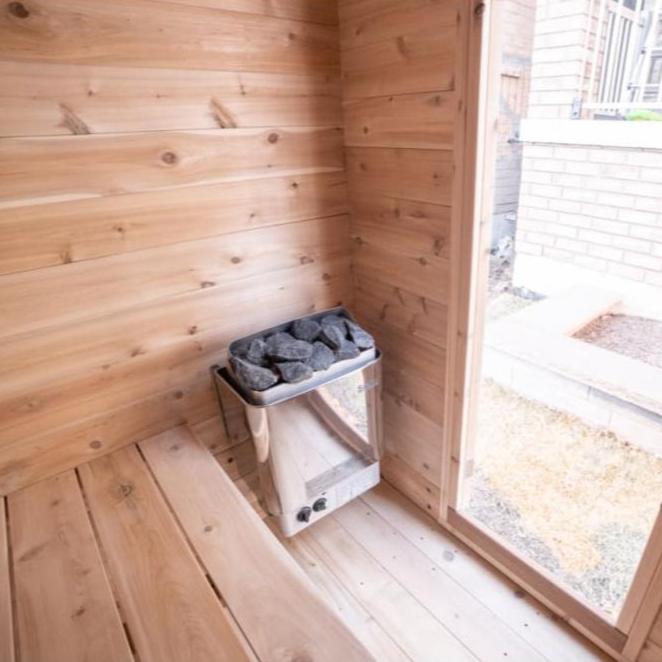 Dundalk CT Granby 3 Person Outdoor Sauna CTC66W