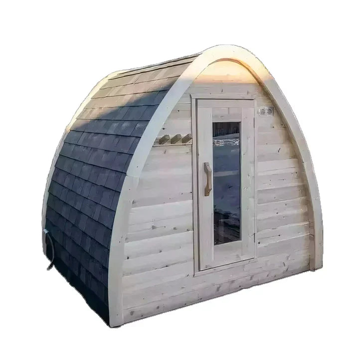 Dundalk CT Mini POD 4 Person Outdoor Sauna CTC77MW