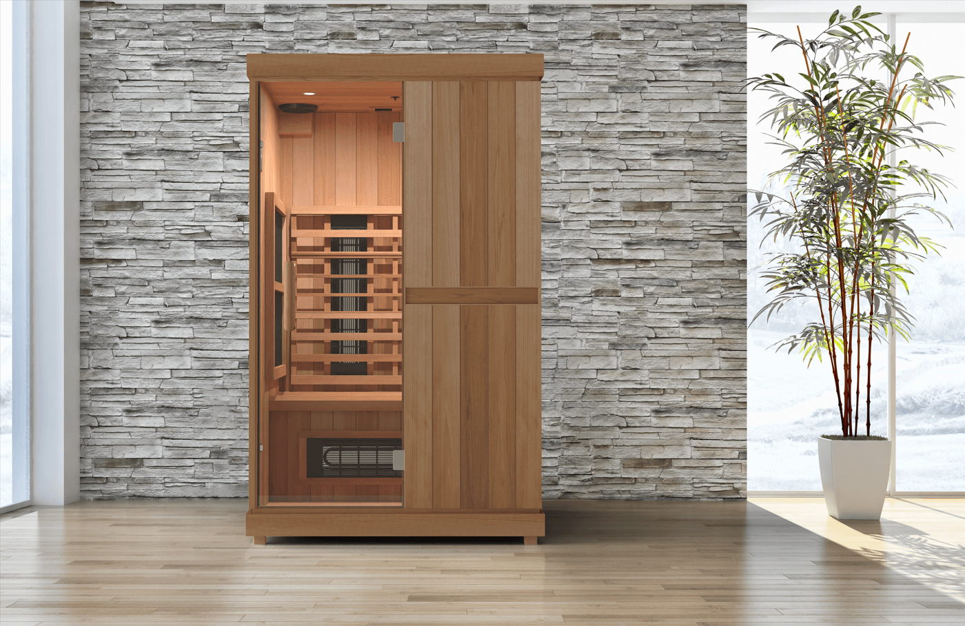 Finnmark FD-2 Full Spectrum 2-Person Infrared Sauna