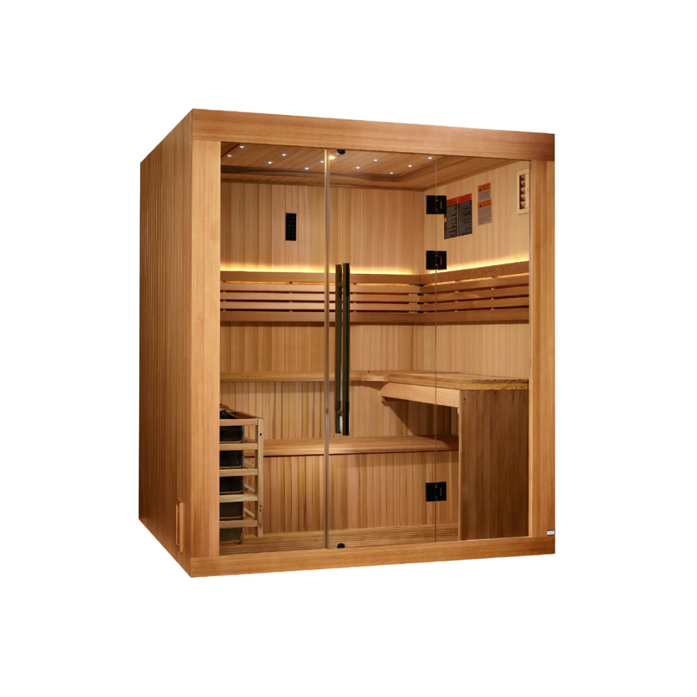 Golden Designs 2025 Osla Edition 6-Person Traditional Sauna