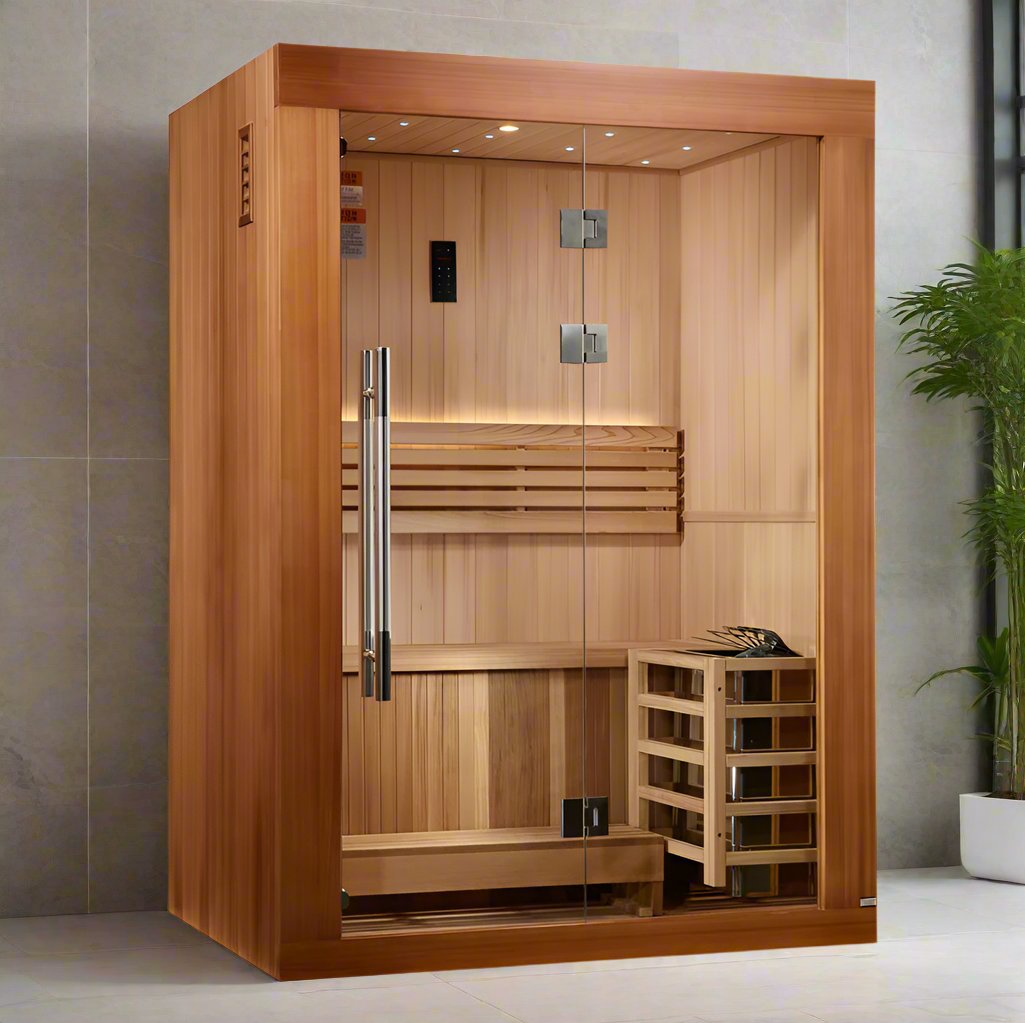 Golden Designs 2025 Sundsvall Edition 2 Person Traditional Sauna