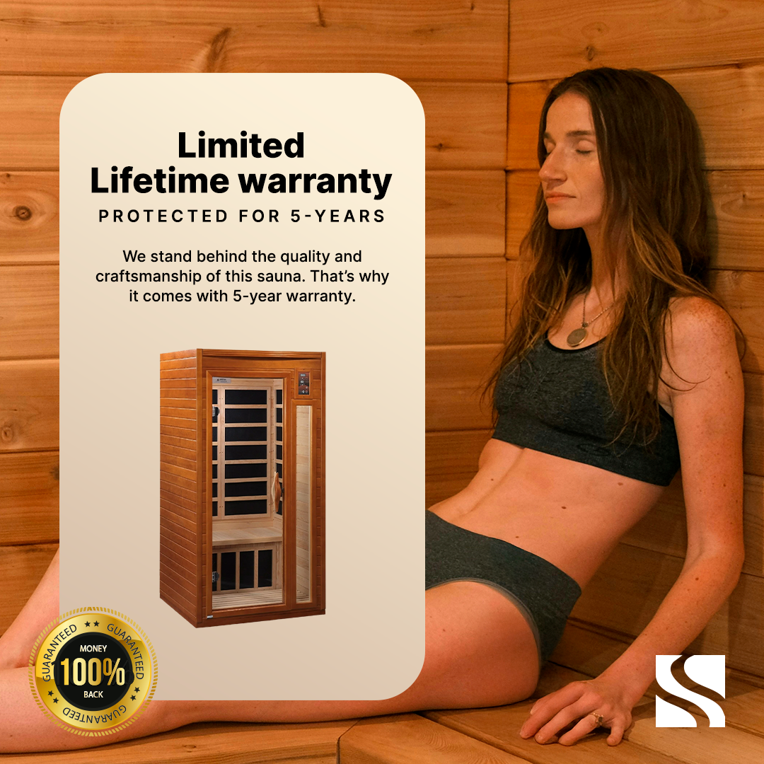 Dynamic Santiago Elite 2-person Ultra Low EMF FAR Infrared Sauna - DYN-6209-02 Elite