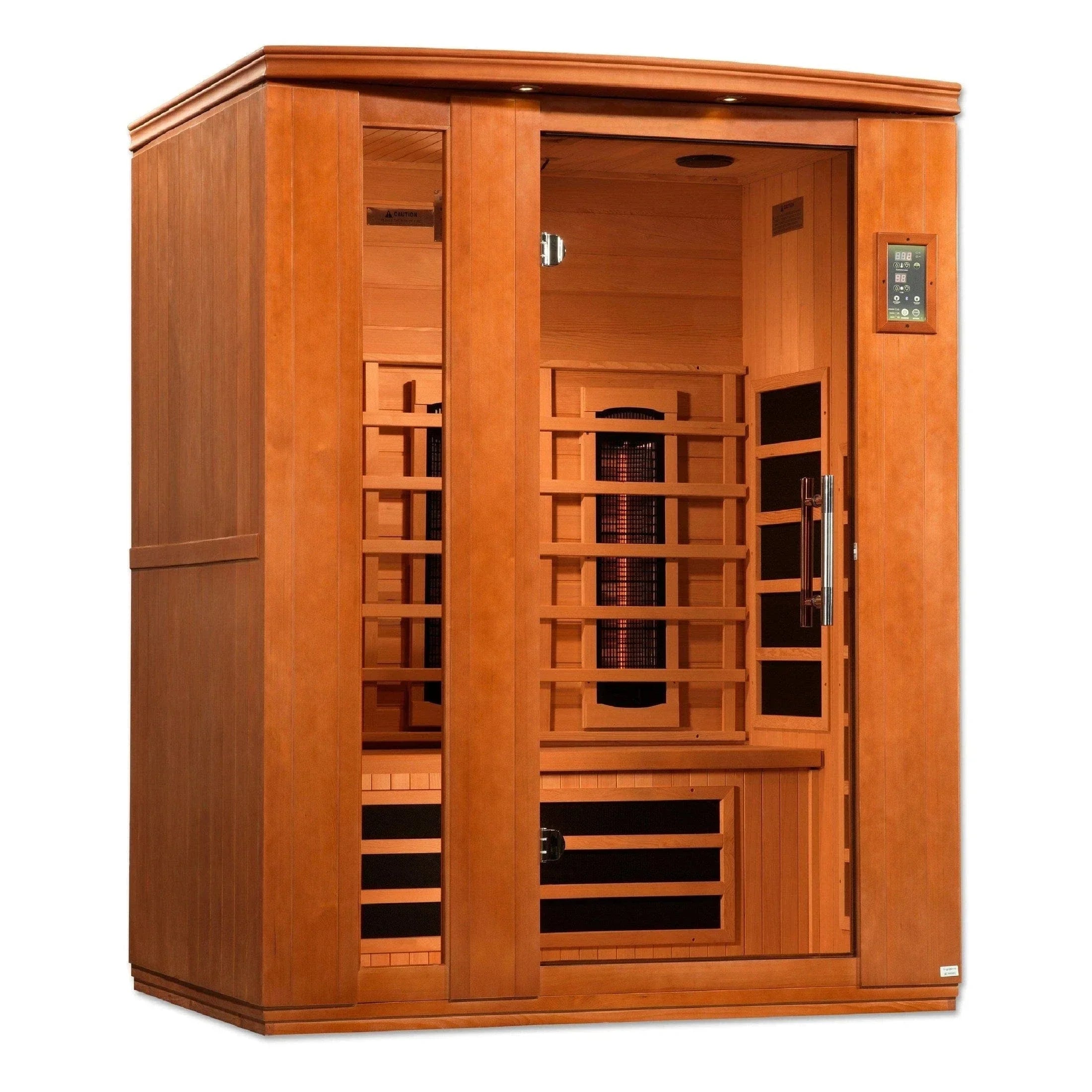 Dynamic "Lugano" 3-Person Full Spectrum Near Zero EMF FAR Infrared Sauna DYN-6336-03 FS