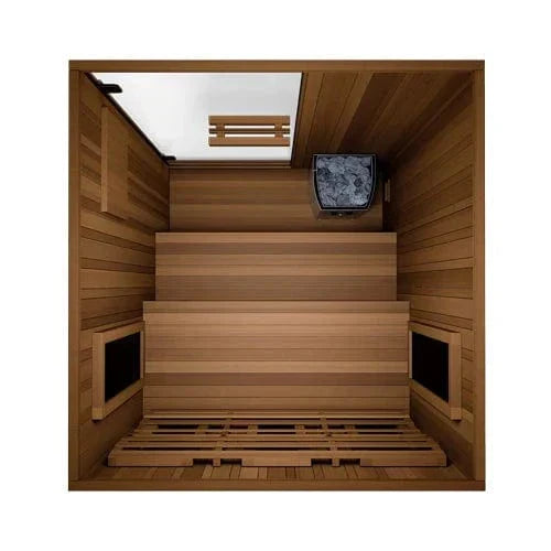 Finnmark FD-4 Trinity Infrared and Traditional 2-Person Hybrid Sauna