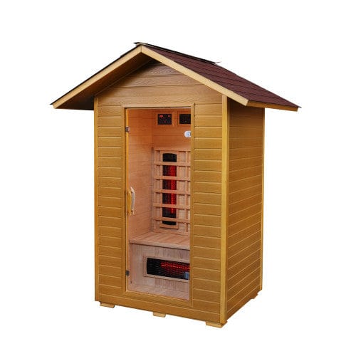 Sunray Burlington 2-Person Outdoor Infrared Sauna 200D