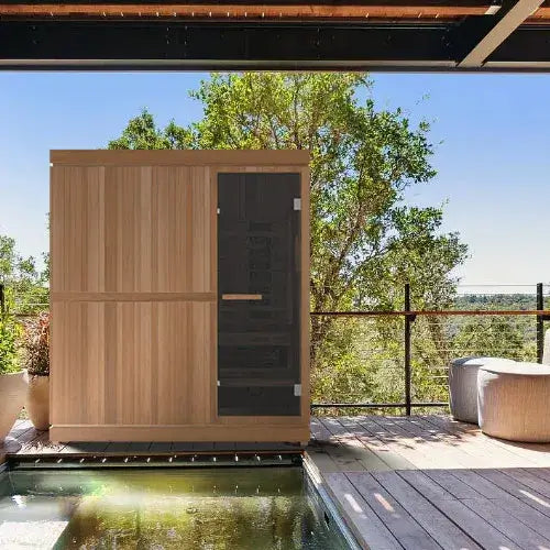 Finnmark FD-5 Trinity XL Infrared and Traditional 4-Person Hybrid Sauna