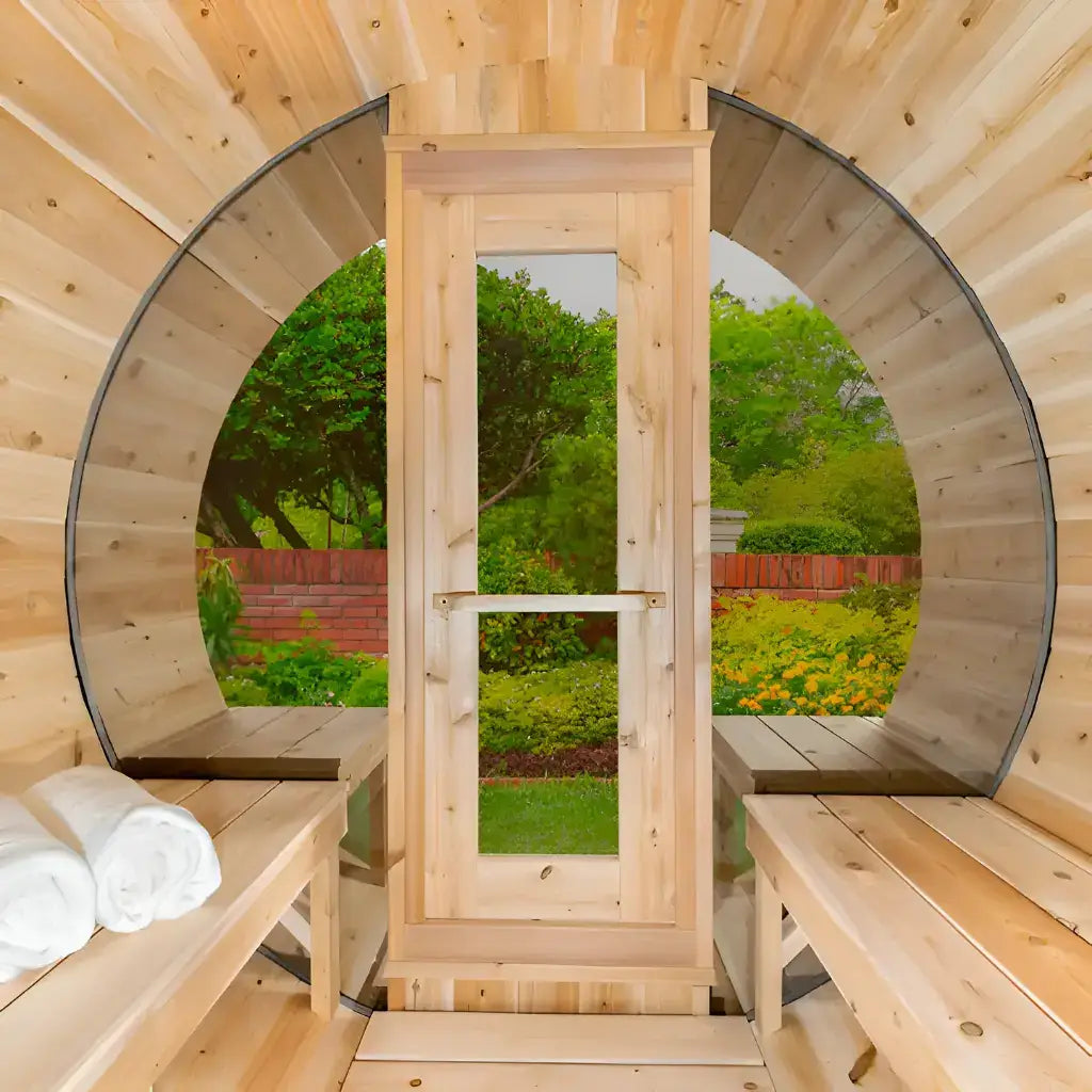 Dundalk CT Tranquility 6 Person Barrel Sauna CTC2345