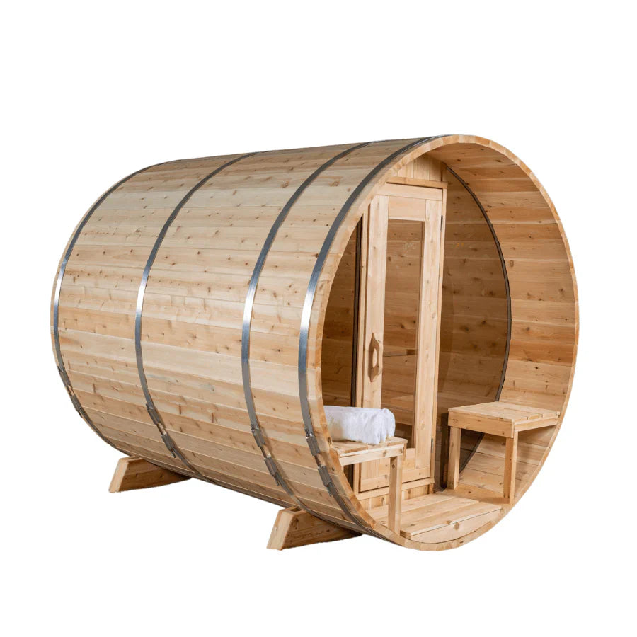 Dundalk CT Serenity MP 6 Person Barrel Sauna CTC2245MP