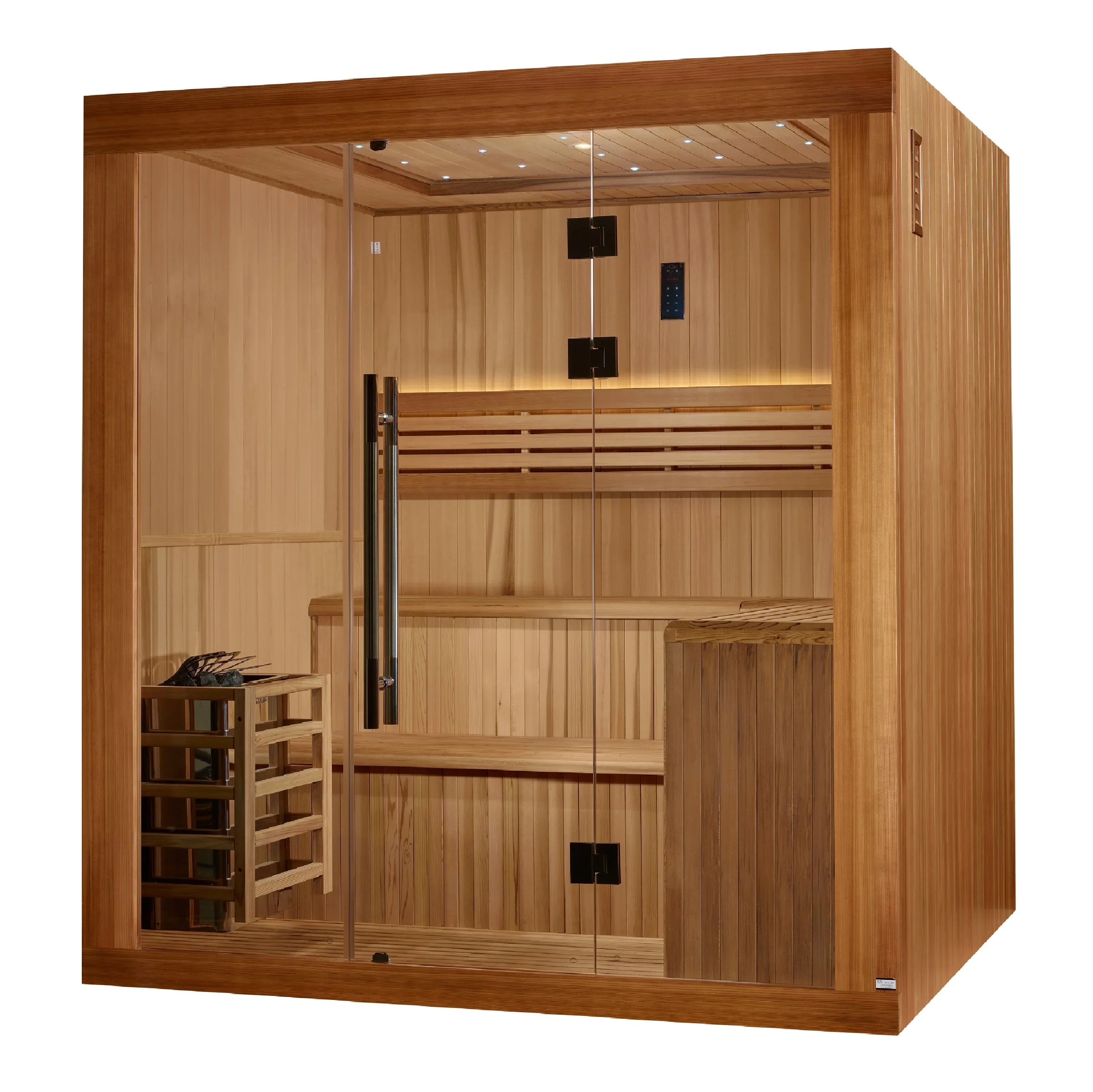 Golden Designs 2025 Osla Edition 6-Person Traditional Sauna